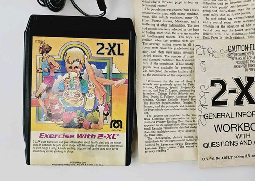 Vintage 1978 Mega Corp 2-XL Robot. 3x 8 Track Tapes. Working EUC Burbank Toys - Picture 4 of 14