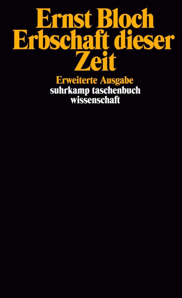 Thumbnail - Erbschaft Dieser Zeit - Ernst Bloch - 9783518281536 Portofrei