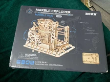New Rokr Marble Explorer Marble Run LG503 3D Wooden Puzzle - 260 Pieces Sealed