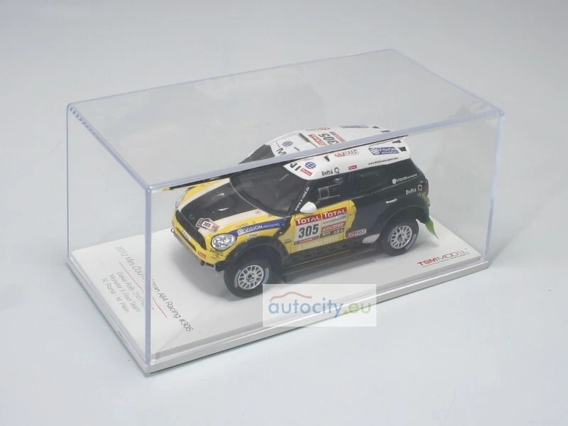 TSM 2012 MINI COUNTRYMAN ALL4 RACING #305 DAKAR RALLY 2ND PLACE MONSTE TSM144343 - Immagine 2 di 4