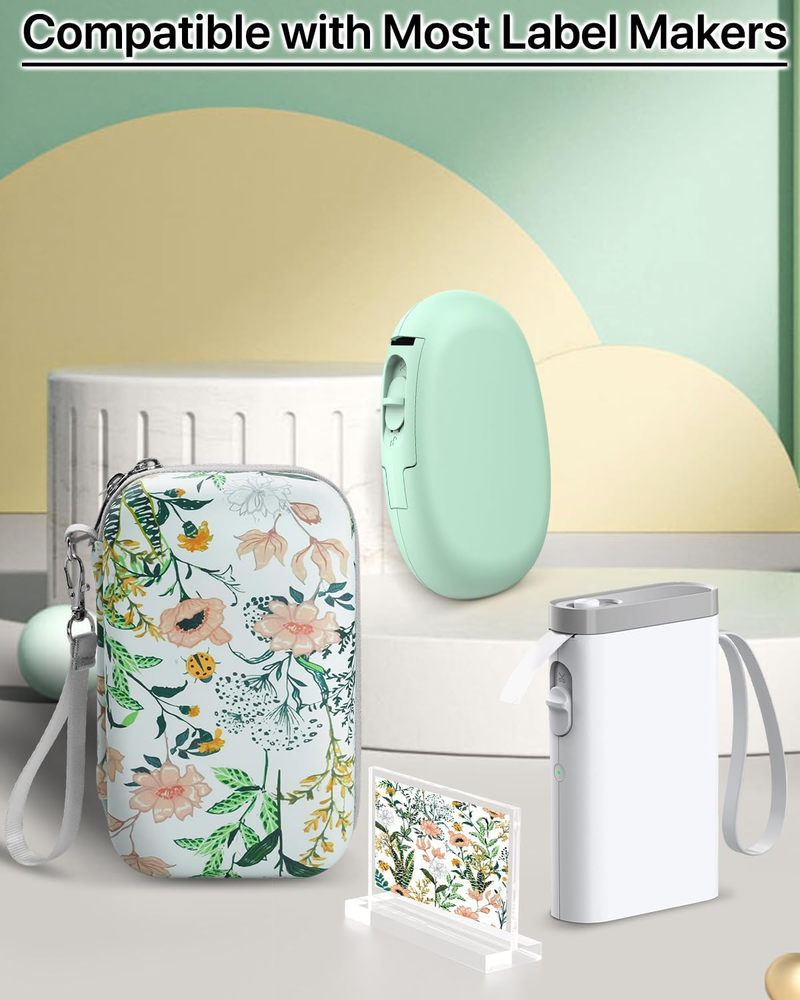 Durable EVA Travel Case for Label Maker with Stylish Pattern
