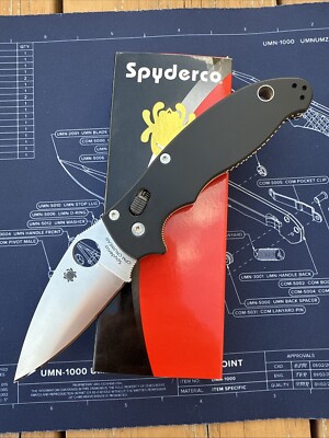 Spyderco Smooth G10 Manix 2 C101GPCW2 Cruwear KnifeCenter Exclusive Sprint