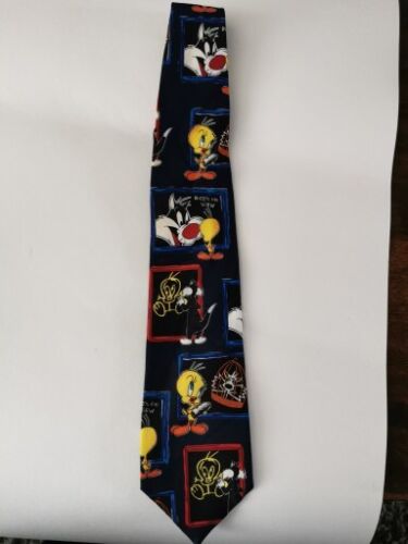 WARNER BROS LOONEY TUNES SYLVESTER AND TWEETY PIE TIE