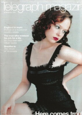 THORA BIRCH interview   UK Telegraph 2001 ANNA FRIEL
