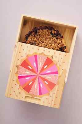 New ANTHROPOLOGIE PIE- BAKE-AND-TAKE BOX Anthropologie Hostess Teacher  Gift