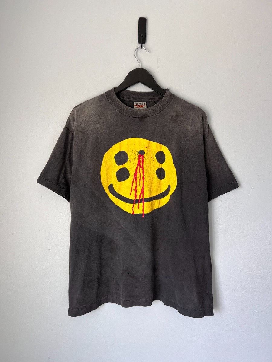 Saint Michael x Cactus Plant Flea Market Smile Tee - Size XL Saint Michael x Cactus Plant Flea Market Smile Tee - Size XL