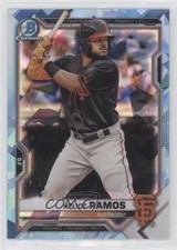 2021 Bowman Sapphire Chrome Prospects Aqua Refractor /99 Heliot Ramos n1u