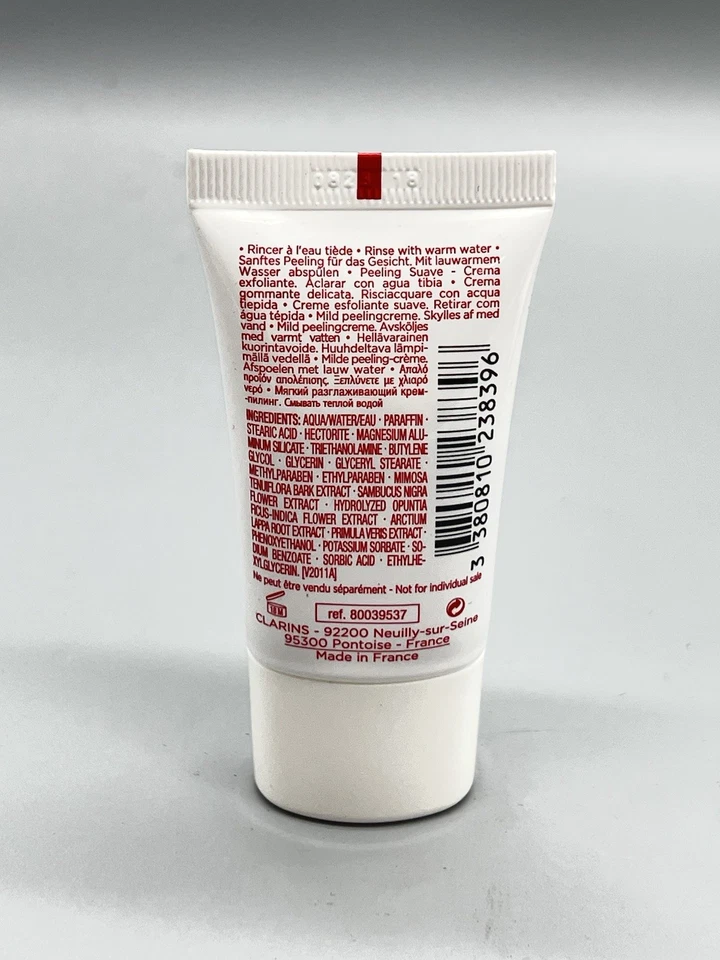 Paquete de 4 - Crema exfoliante suave Clarins con extracto de onagra - 0,5 oz Foto 2 de 2