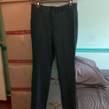 Banana Republic Ryan Curvy Fit Blue Mid Rise Trousers Size 2