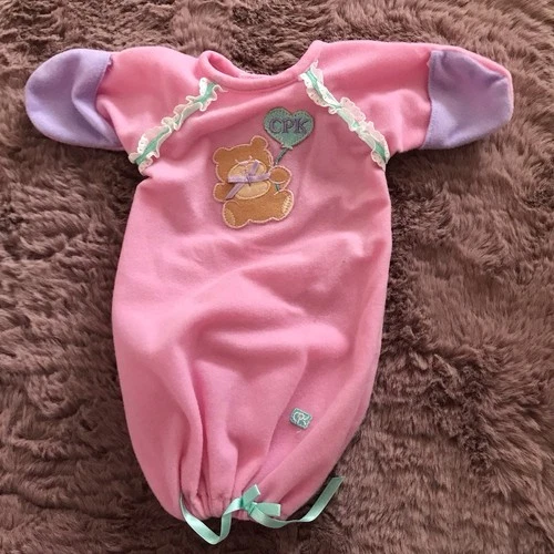 Vintage Cabbage Patch (CPK) Doll Transitional Designer Line Romper  HTF - Pink