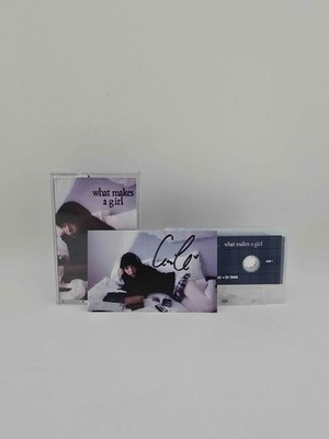 ESHA TEWARI - What Makes A Girl Cassette Tape with SIGNED Art Card Insert