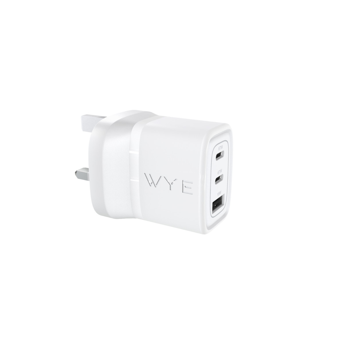 67W Dual USB Type C USB a Power Adapter Gan III Practical Everyday Use