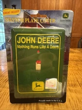 John Deere Licensed Aluminum Single Light Switch Wall Plate Cover NEW Old Stock