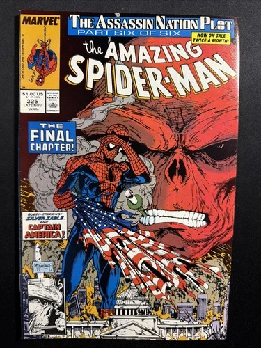 Amazing Spider-Man #325 1989 Marvel Comics Todd Mcfarlane 1st Print VF