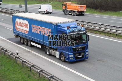 LKW Foto MAN TGX Planensattelzug Deutschland blau Hochrein Transport MASC #g9yc