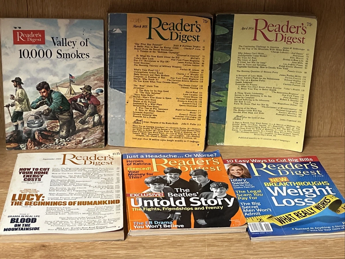 读者文摘杂志历史1940-1979 | eBay