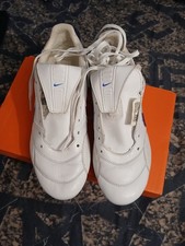 Nike Premier 3 FG Leather Soccer Cleats Shoes White/Blue HM0265-103  Size 6.5