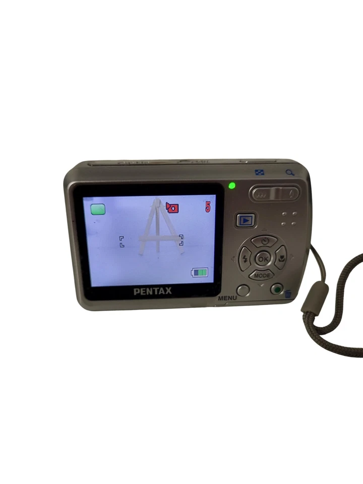 Pentax Optio E50 8.1 MP Digitalkamera - Bild 2 von 4