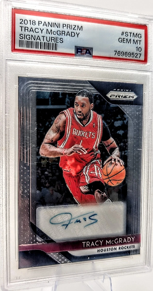 Tracy McGrady Professional Sports Authenticator (PSA) Basketball
