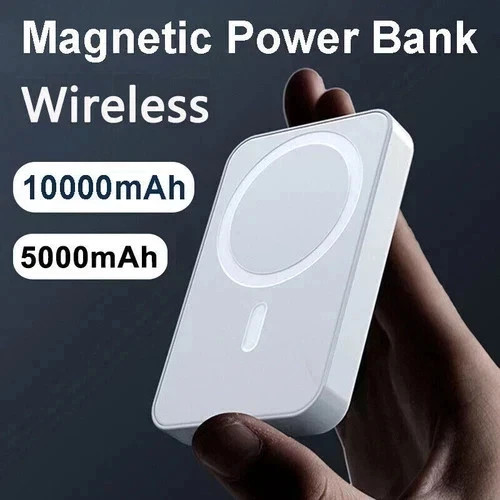 10000mAh Magnetic Wireless Power Bank Battery Pack
