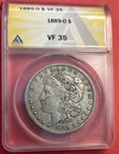 1889-O $1 Morgan Silver Dollar ANACS VF 35