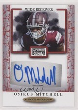 2021 Sage Premier Draft Auto Red Osirus Mitchell #A74 Auto 0b5