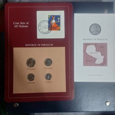 Coin Sets Of All Nations Paraguay 1984