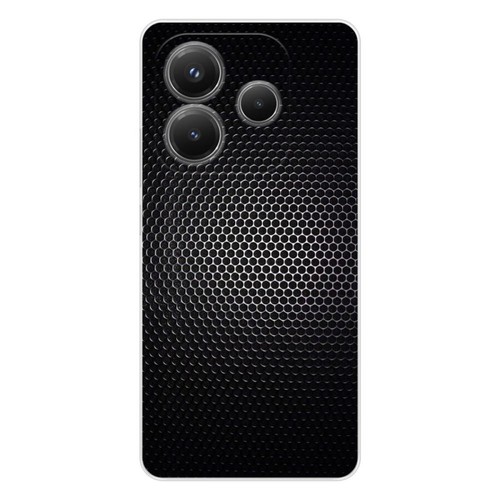 Coque En Silicone Imprimée Pour Xiaomi 13 - Modèle Dark Metal - TPU Avec Motif - Fabriqué En France