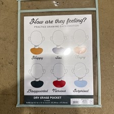 Dry Erase Pockets 12pc 