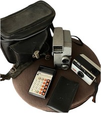 8mm Film Camera  a 126 Camera  Calculator  Rate Vintage Retro