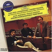 Alban Berg : Kammerkonzert - Igor Stravinsky : Ebony ... | CD | Zustand sehr gut
