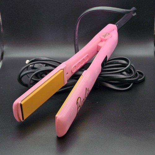 CHI Barbie Ceramic Flat Iron-Model GF1114 TESTED