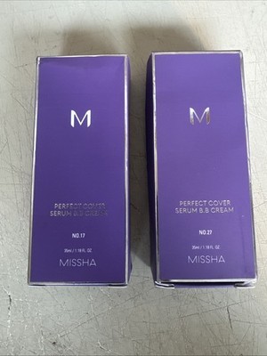 PICK SHADE - MISSHA Perfect Cover Serum B.B Cream - 1.18 fl oz
