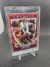 2025 Panini Rookies & Stars Jayden Daniels #30 Red Parallel Crusade