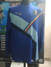 Italy 1990 Football Shirt Diadora Training  L  Maglia Trikot Vintage 90 