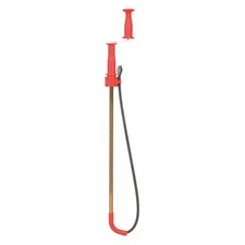 RIDGID K-3 Closet Auger,3 ft,1/2" Cable with Bulb 4CX10