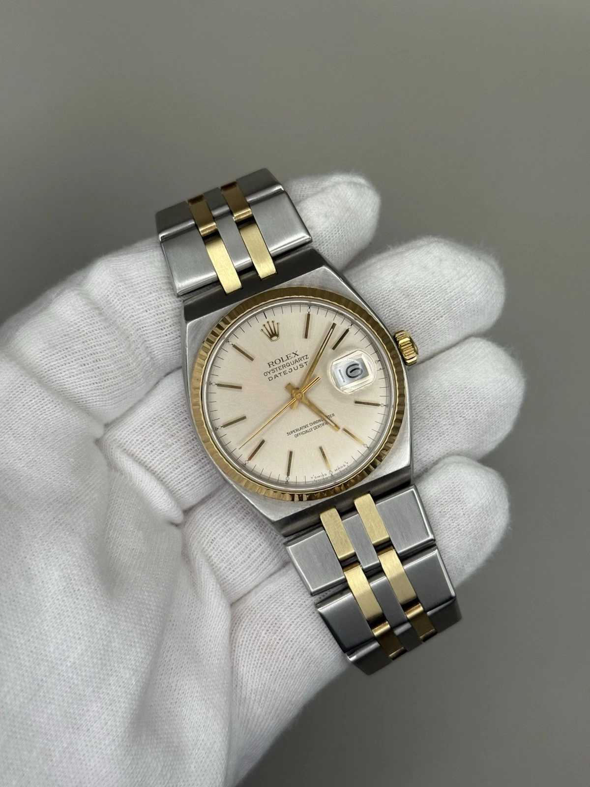 Rolex Datejust Oysterquartz Ref 17013 Mint Condition. Watch Only.