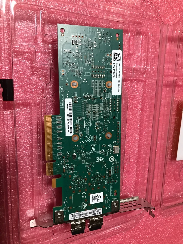 New QLE2692 QLOGIC/DELL dual port 16 Gbit PCIe 3.0 Host Bus Adapters YCVFG CK9H1 - Image 3 of 3