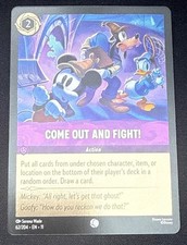 Disney Lorcana - Winterspell: Come Out and Fight 62/204 Cold Foil