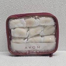 NEW VINTAGE Avon Pillow Curlers - Advanced Techniques Zipper Case Heatless