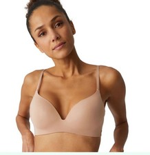 Simone Perele Women's Essentiel Padded Wireless, Peau Ros e Size S