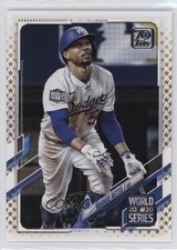 2021 Topps World Series Highlights Wal-Mart Gold Stars Mookie Betts #15 0q1p