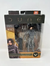 McFarlane Toys Dune Paul Atreides 7-inch Action Figure with Build-A Glossu Beas