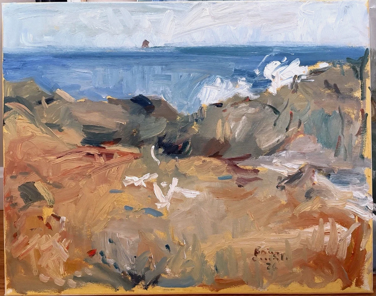 Oil Painting Seaside Art Paintings for sale | eBay