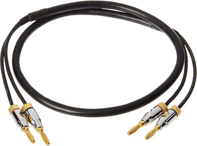 Amazon Basics Lautsprecherkabel 0,9 m mit Bananensteckern