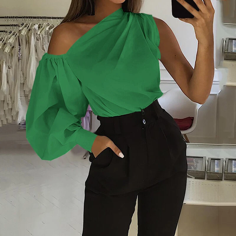 One shoulder online party tops