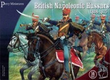 BRITISH NAPOLEONIC HUSSARS 1808 - 1815 - PERRY MINIATURES - 28MM - NAPOLEONICS