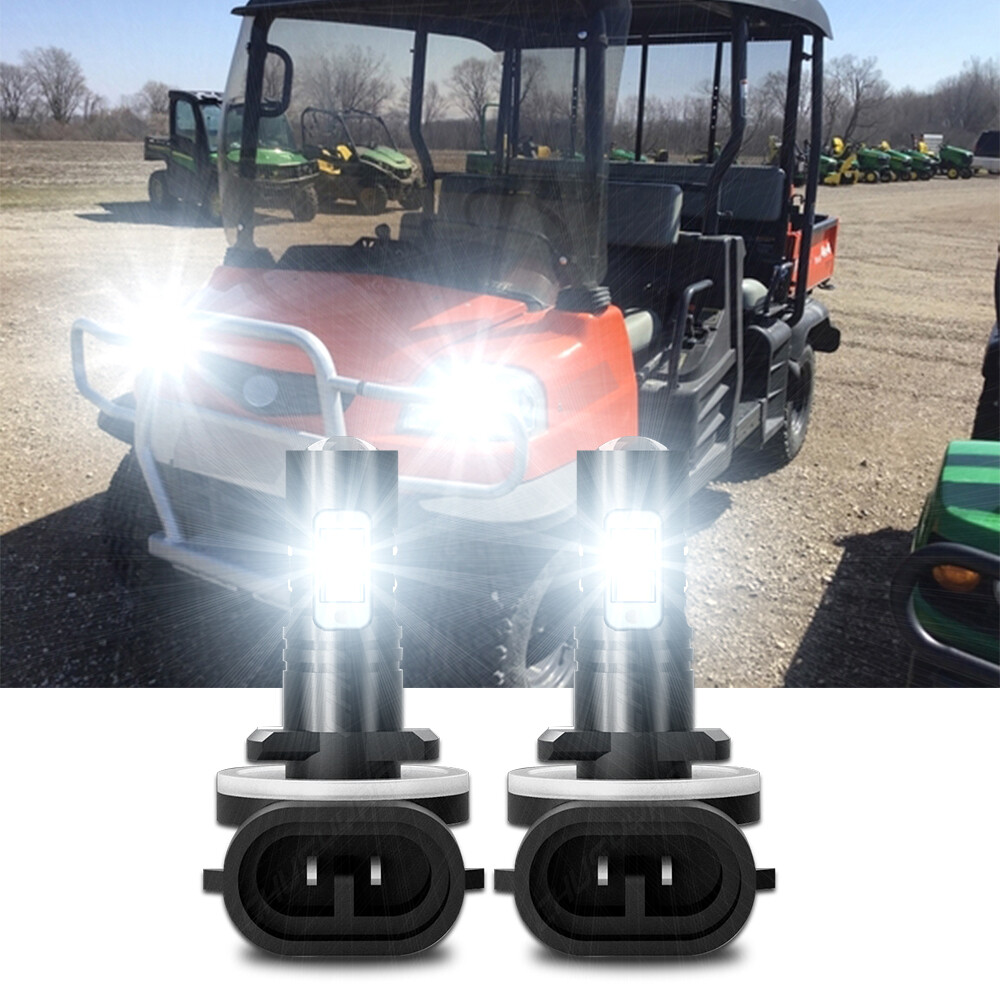 Bright LED Headlight Bulbs For Kubota RTV1140 RTV900 many
