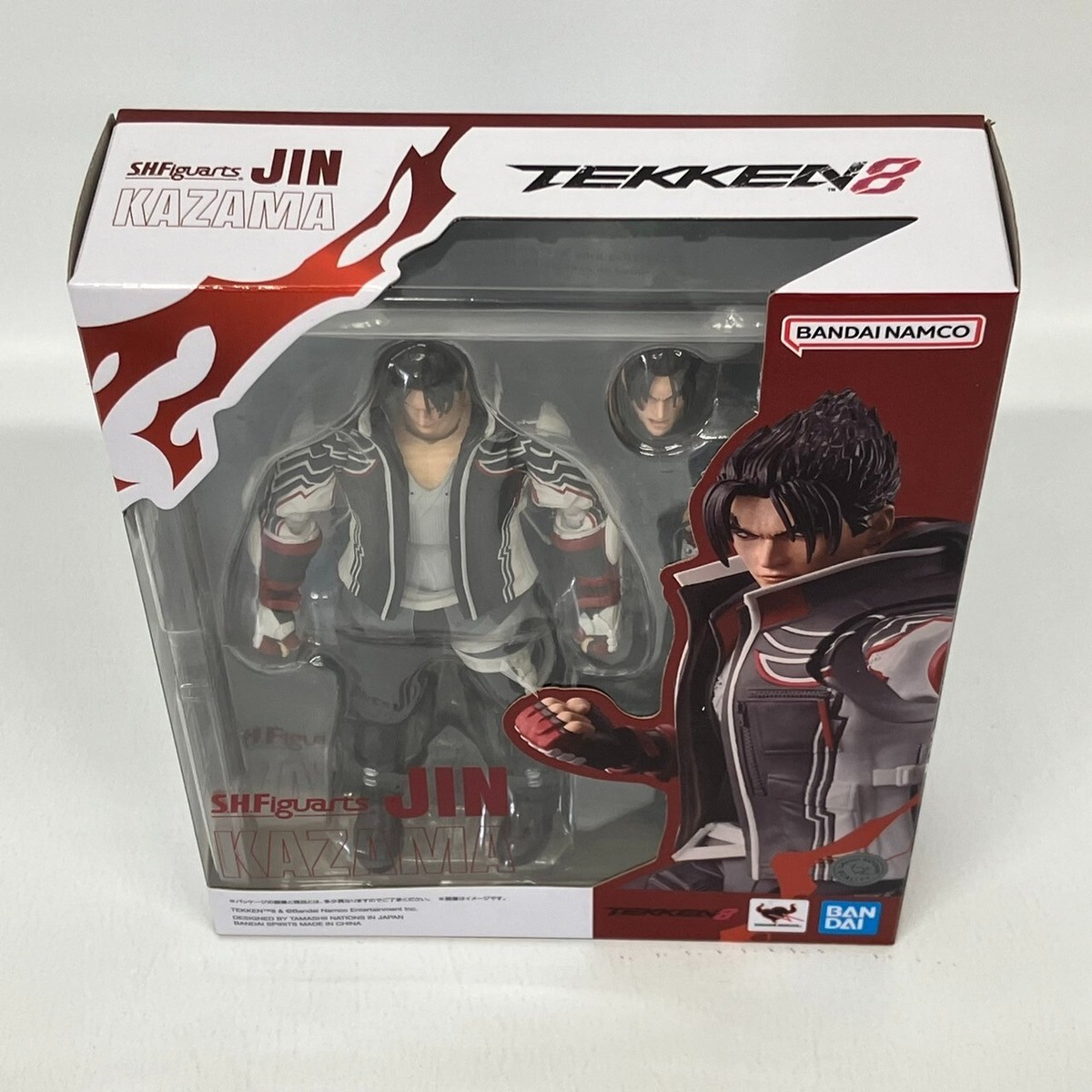 S.H.Figuarts Tekken 8 Jin Kazama Action Figure Bandai Namco