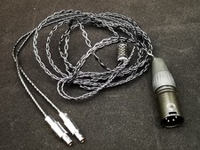 4pin Balanced XLR Pure Silver Cable for Sennheiser HD800 HD800S upgrade